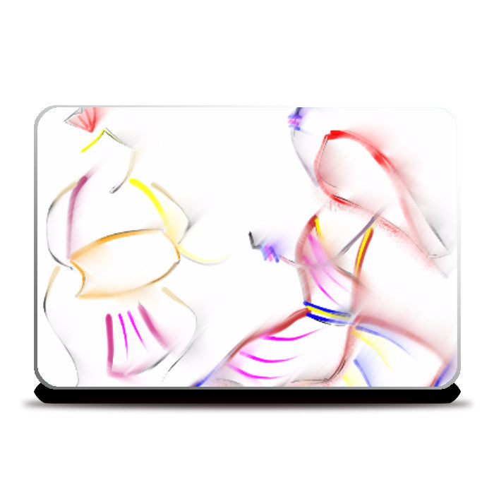 Laptop Skins, Folk Dancers Laptop Skins | Pratyasha Nithin, - PosterGully