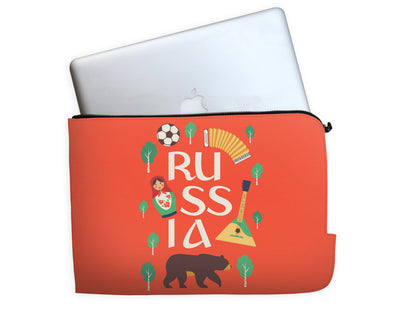 Russian Symbols Fifa 2018 Laptop Sleeves | #Footballfan