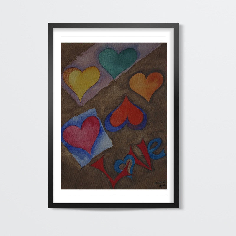Love is Here Wall Art
