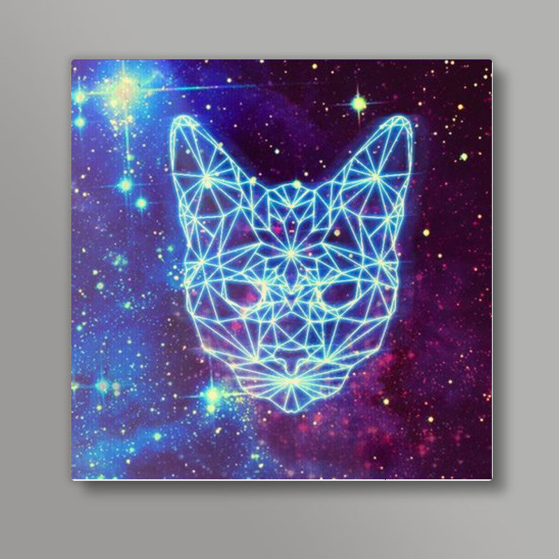 Galactic Kitten Square Art