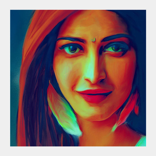 Shruti Hassan Square Art Prints