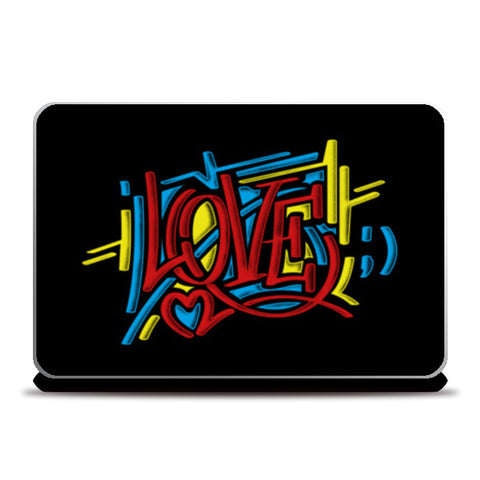 love graffiti Laptop Skins