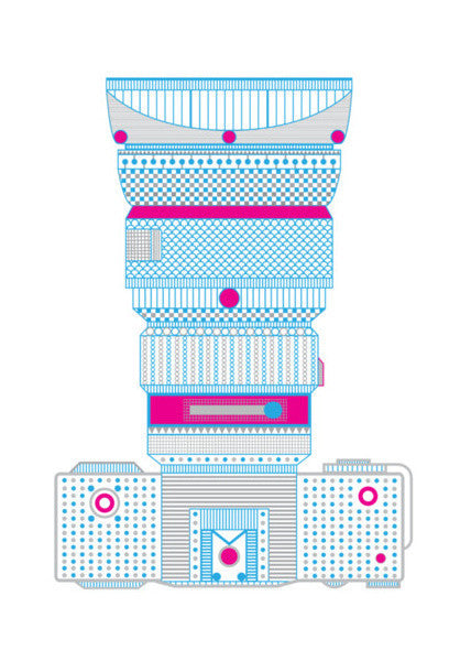 D.S.L.R. - Neon ! Art PosterGully Specials