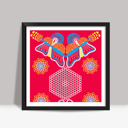 The Flutter-Fly Effect ! Square Art Prints