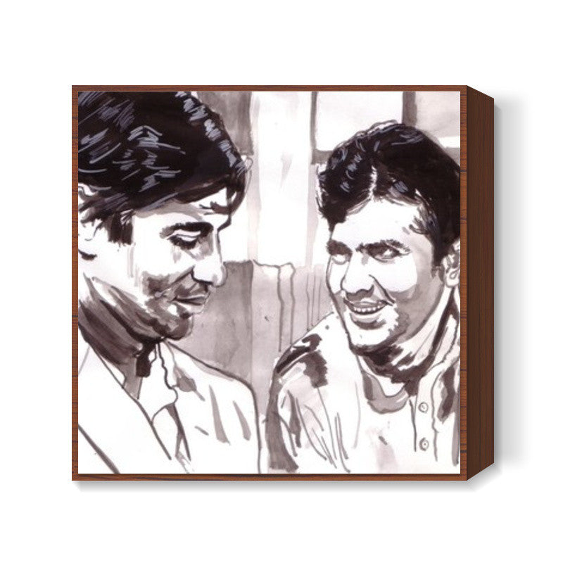 Zindagi badi honi chahiye, lambi nahin Square Art Prints
