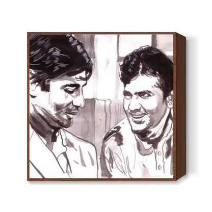 Zindagi badi honi chahiye, lambi nahin Square Art Prints