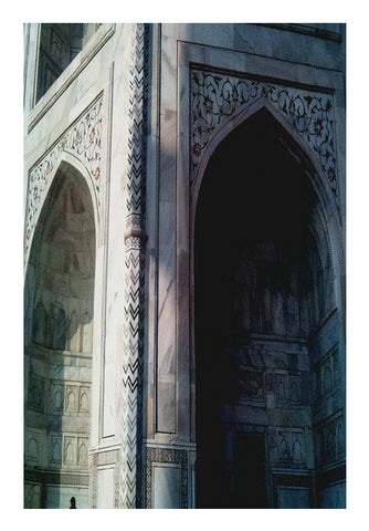 Taj Mahals Walls Wall Art