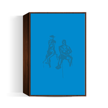 Curing Blues  Wall Art