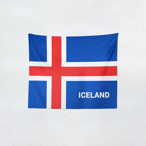 Iceland Flag Tapestries | #Footballfan