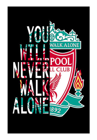 Liverpool Football Club - You will never walk alone Wall Art