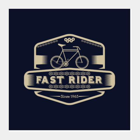 Fast Rider Square Art Prints PosterGully Specials
