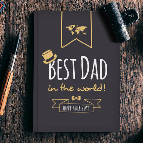 Best Dad In The World | #Fathers Day Special  Notebook