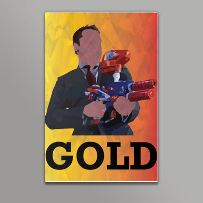 Ari Gold Wall Art