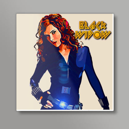 Black Widow Square Art Prints