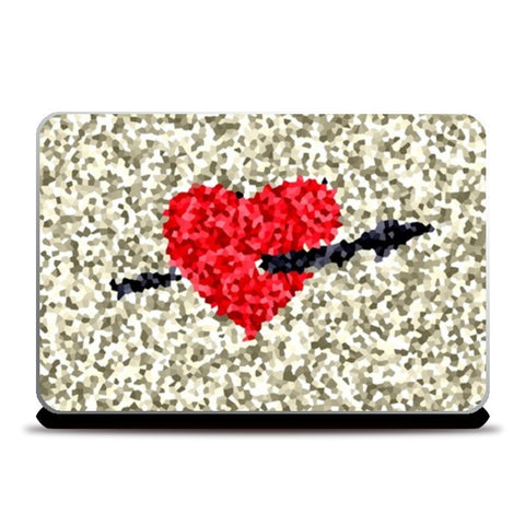 Laptop Skins, A heart valentines collection Laptop Skins