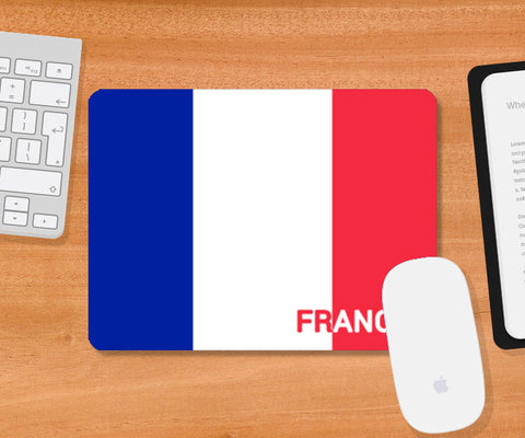 France | #Footballfan Mousepad