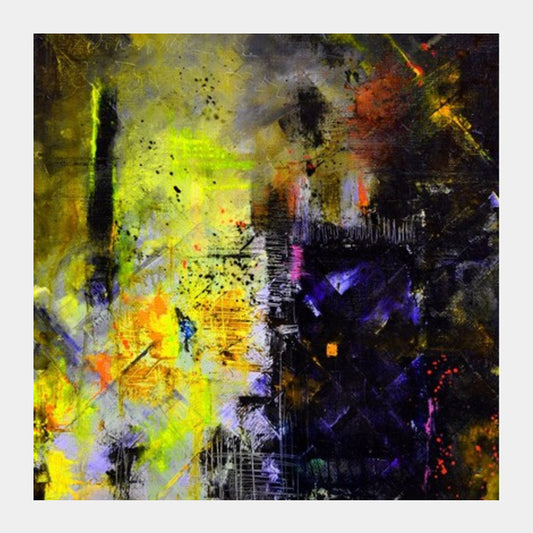 abstract 628 Square Art Prints
