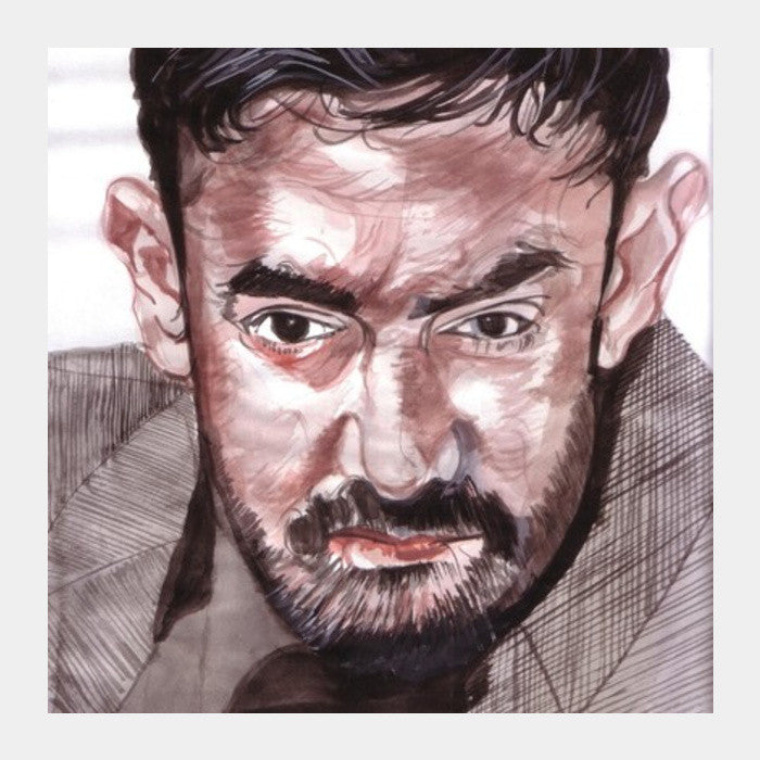 Aamir Khan is a master at reinventing himself Square Art Prints