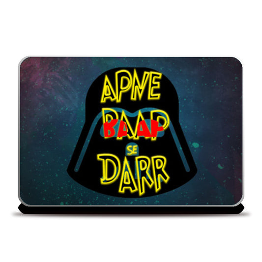 Laptop Skins, Apne Baap Se Darr  Laptop Skins