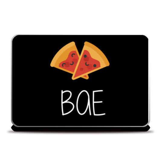 Pizza Is My Bae Laptop Skins