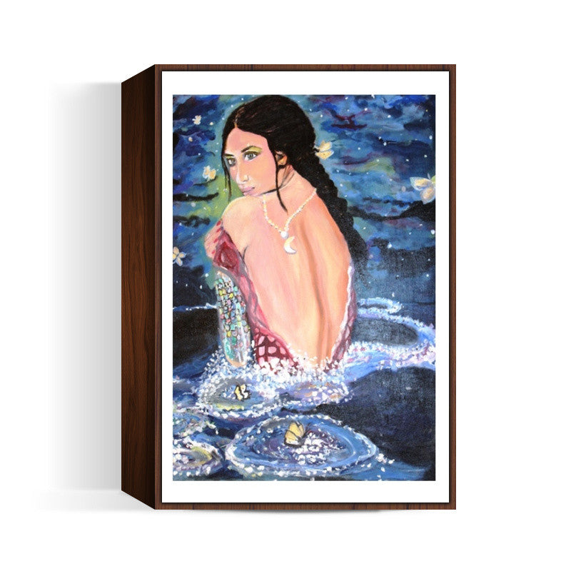 Bollywood Mermaid Love Wall Art