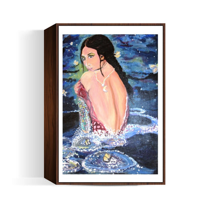 Bollywood Mermaid Love Wall Art