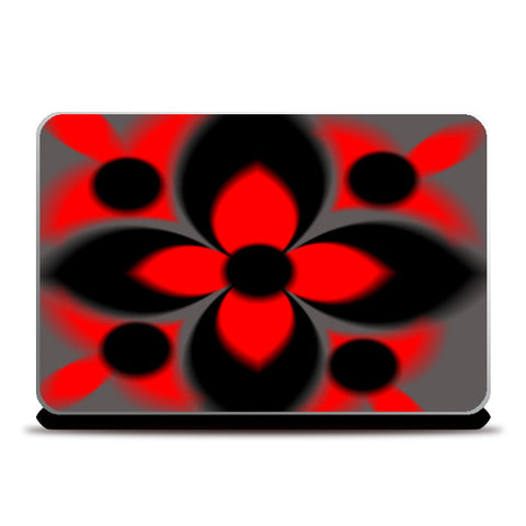 Abstract Flower Laptop Skins