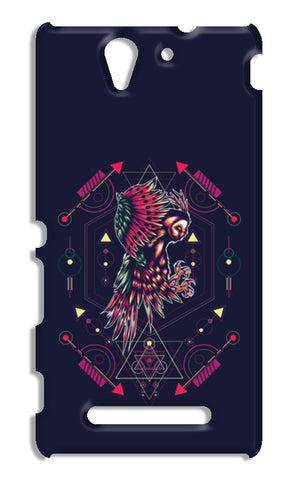 Owl Artwork Sony Xperia C3 S55t Cases