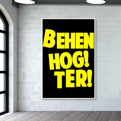 BEHEN HOGI TERI Wall Art