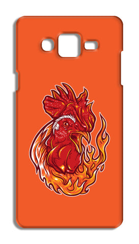 Rooster On Fire Samsung Galaxy On5 Cases