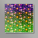 Colorful Flowers Square Art Prints