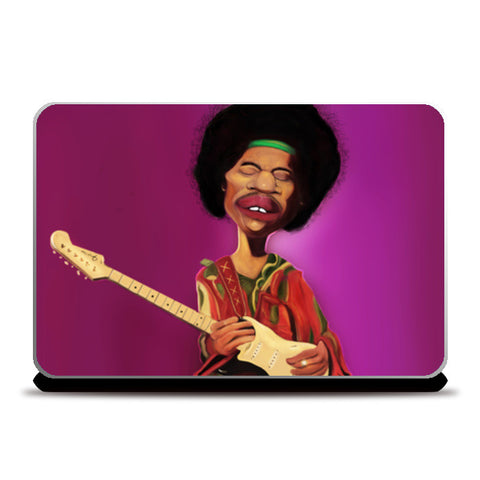 Laptop Skins, Jimi Hendrix | Caricature Laptop Skins