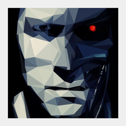 Square Art Prints, Terminator Square Art Prints