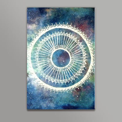 Galaxy Mandala Wall Art