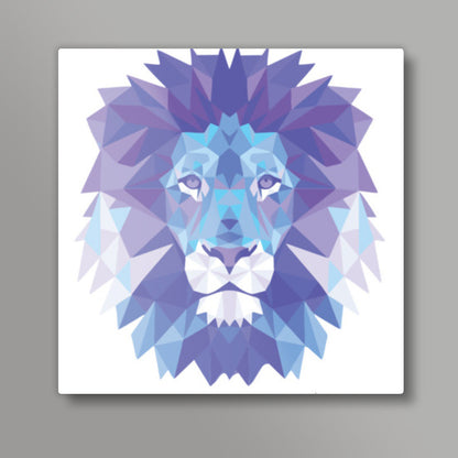 KING LION Square Art Prints