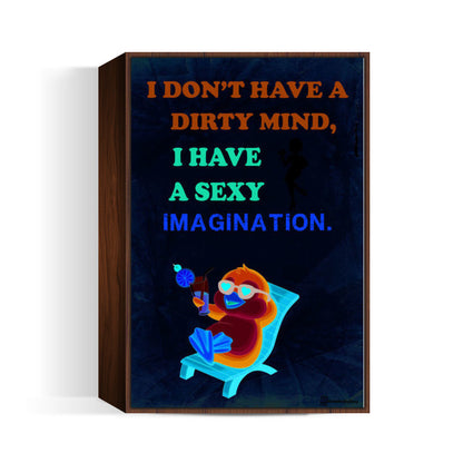 Humour Sexy Imagination Wall Art