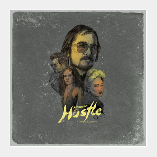 Square Art Prints, American Hustle Square Art Prints