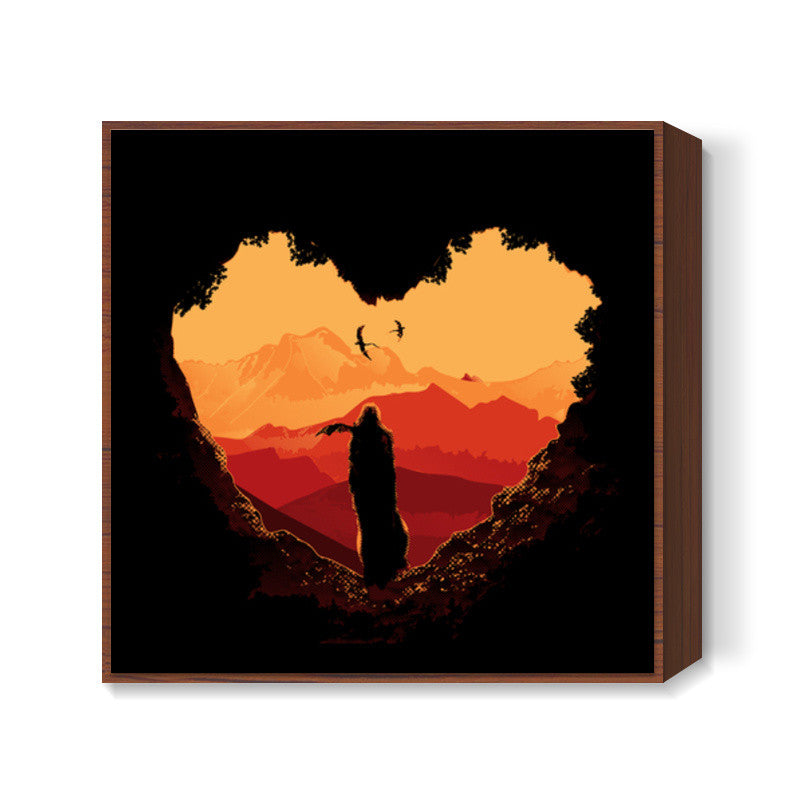 Mother of Dragons Square Art Prints