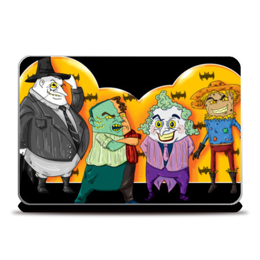 Batman Villains Laptop Skins