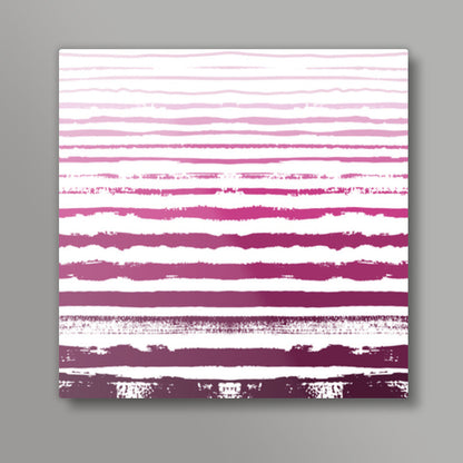 Uneven Stripes Square Art Prints