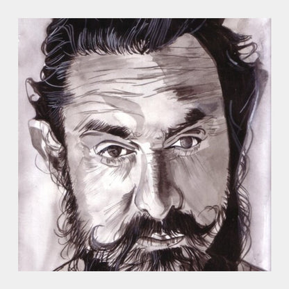 Aamir Khan reinvents himself very well Square Art Prints