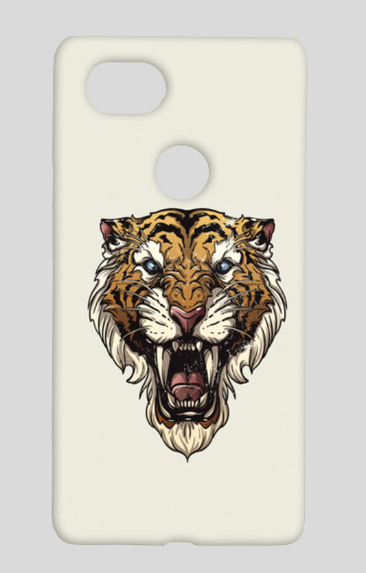 Saber Toothed Tiger Google Pixel 2 XL Cases