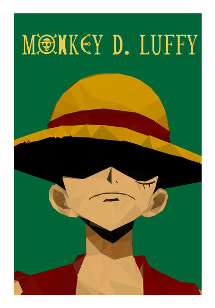 Wall Art, Luffy D Monkey Wall Art