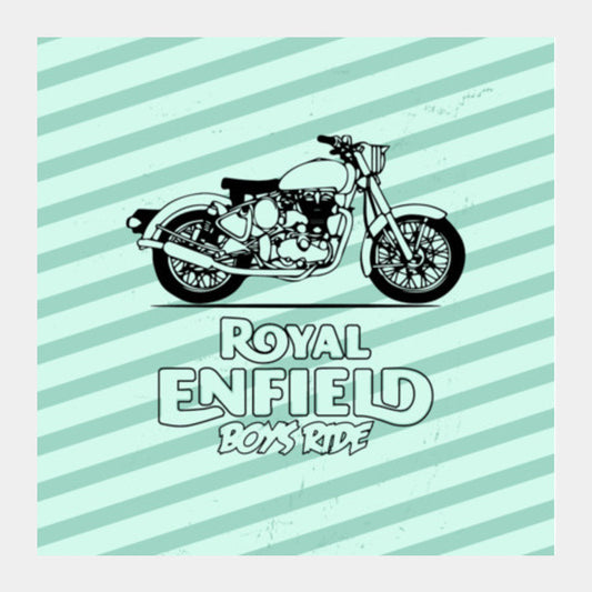 Royal Enfield Square Art Prints PosterGully Specials