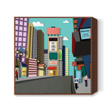 Times Square NY Square Art Prints