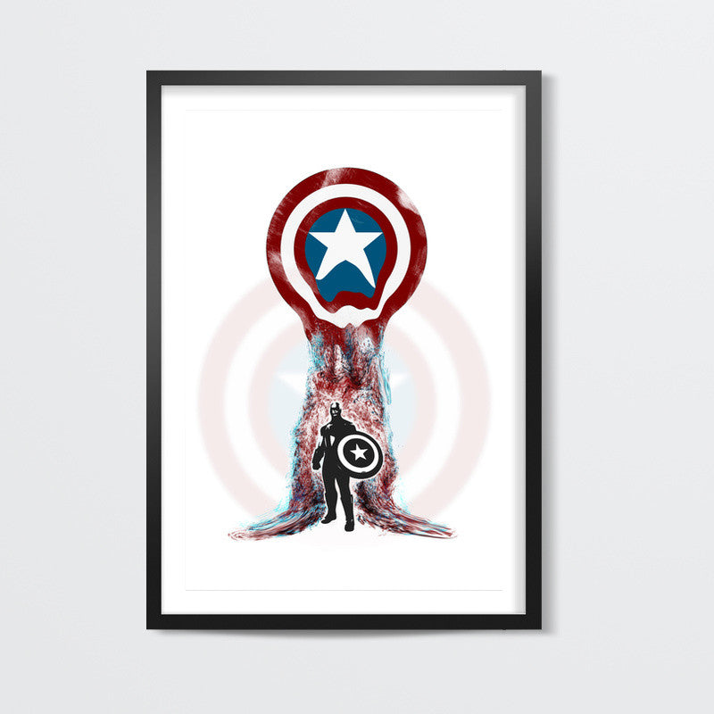 Captain America RicoChet Wall Art