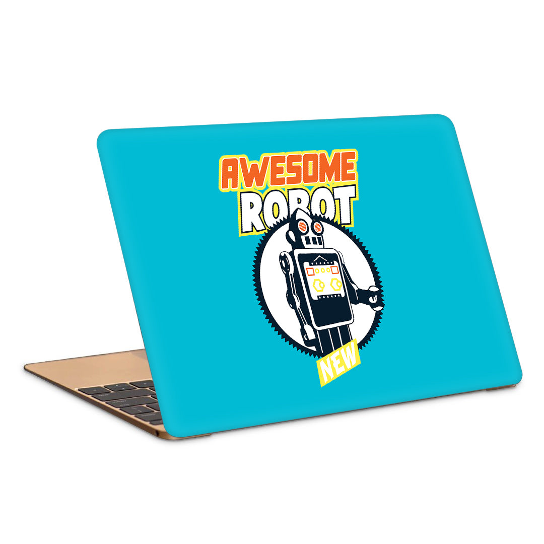 Awesome Robot Artwork Laptop Skin