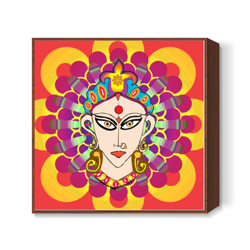 The Divine Goddess Square Art Prints