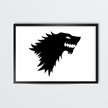 Game Of Thrones, Starks, Winter Is Coming, Direwolf, John Snow Wall Art