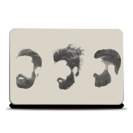 Laptop Skins, Beards Laptop Skin